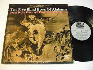 Five Blind Boys Of Alabama – Jesus Rose With All Power In His Hands - VG LP Record 1970 HOB USA Mono Vinyl - Gospel