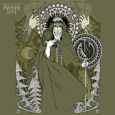 Paradise Lost – Tragic Illusion 25 - VG+ 10" EP Record 2013 Century Media Green Vinyl - Gothic Metal