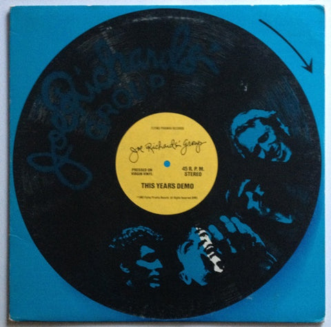 Joe Richards' Group – This Year's Demo - VG+ EP Record 1980 Flying Piranha USA Vinyl - Power Pop