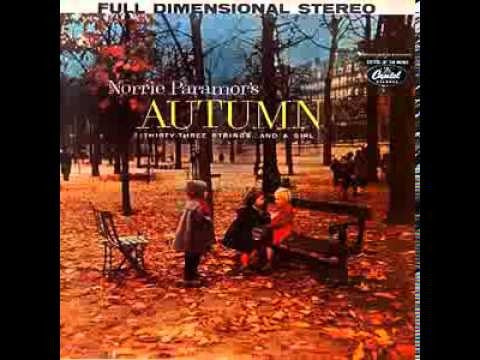 Norrie Paramor His Strings And Orchestra – Autumn - VG+ LP Record 1959 Capitol USA Mono Vinyl - Jazz / Space-Age