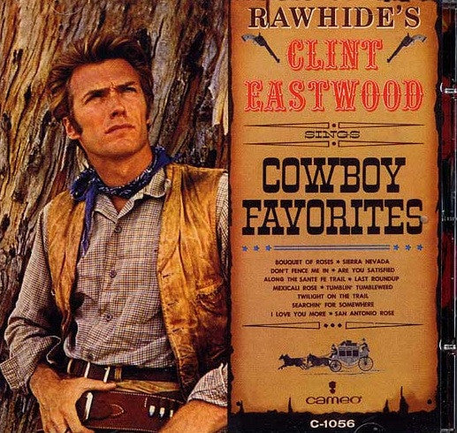 Clint Eastwood - Sings Cowboy Favorites (1962) - New LP Record 2016 Cameo Real Gone Music Tobacco Brown Vinyl - Country
