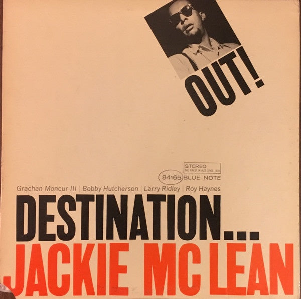 Jackie McLean – Destination... Out! (1964) - Mint- LP Record 1975 Blue Note USA Stereo Vinyl - Jazz / Hard Bop - Shuga Records