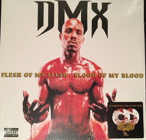 DMX ‎– Flesh Of My Flesh Blood Of My Blood (1998) - Mint- 2 LP Record 2013 Def Jam Ruff Ryders USA Blood Splatter Vinyl - Hip Hop