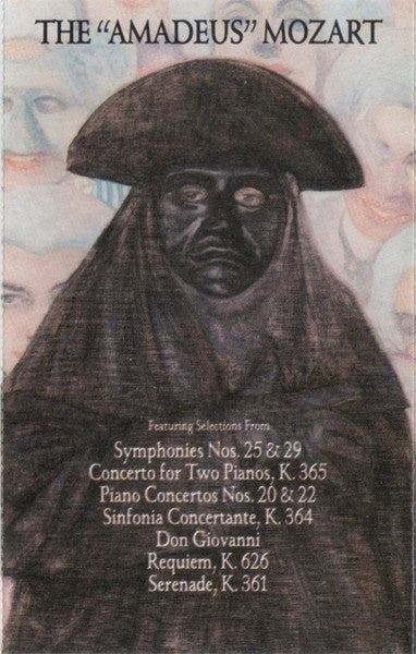 Various Artists – The "Amadeus" Mozart - New Cassette 1990 CBS Tape - Classical - Shuga Records