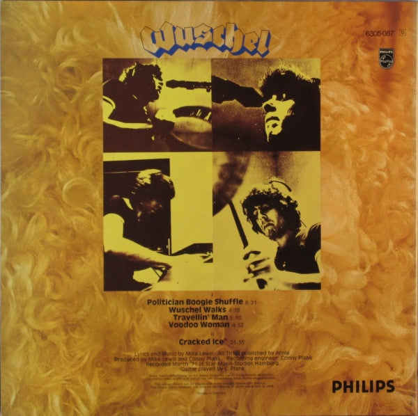Mike Lewis – Wuschel - Mint- LP Record 1971 Philips Germany Vinyl - Krautrock / Blues Rock / Fusion