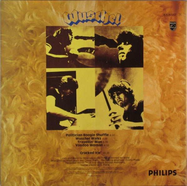 Mike Lewis – Wuschel - Mint- LP Record 1971 Philips Germany Vinyl - Krautrock / Blues Rock / Fusion - Shuga Records