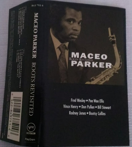 Maceo Parker – Roots Revisited - Used Cassette 1990 Verve Tape - Jazz / Soul / Bop / Funk