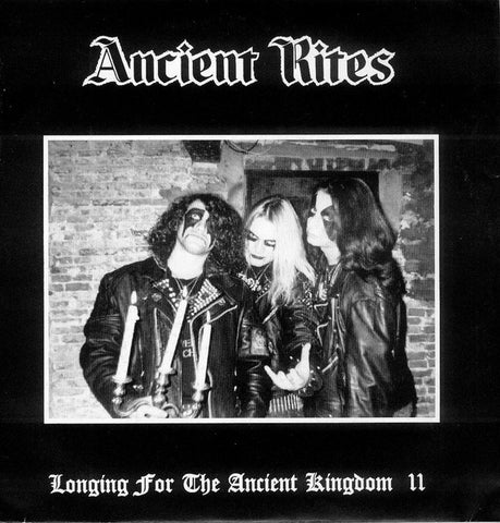Ancient Rites / Renaissance – Counterparts - Mint- 7" Record 1992 After Dark Belgium Vinyl - Black Metal / Death Metal / Avantgarde