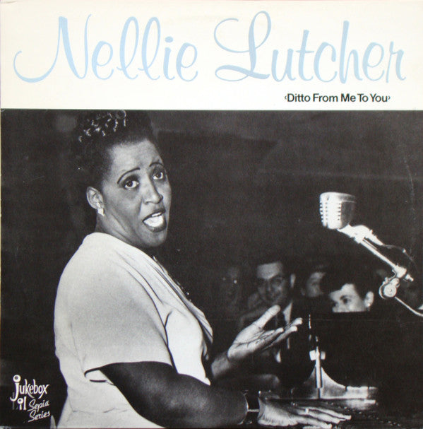 Nellie Lutcher – Ditto From Me To You - New LP Record 1986 Jukebox Lil Sweden Vinyl - Jazz / Blues - Shuga Records