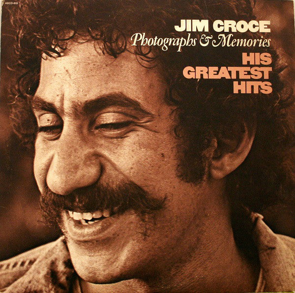 Jim Croce - Photographs & Memories His Greatest Hits - VG+ LP Record 1974 ABC USA Original Vinyl - Pop Rock / Soft Rock - Shuga Records