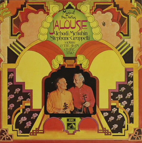 Yehudi Menuhin, Stephane Grappelli & The Alan Clare Trio ‎– Jalousie - Mint- Lp Record 1973 Angel USA Vinyl - Jazz