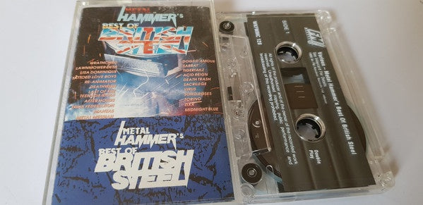 Various – Metal Hammer's Best Of British Steel - Used Cassette FM 1989 UK - Thrash
