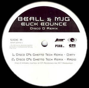 8 Ball & MJG - Buck Bounce MINT- 12" Promo Single 2001 Interscope - Hip Hop