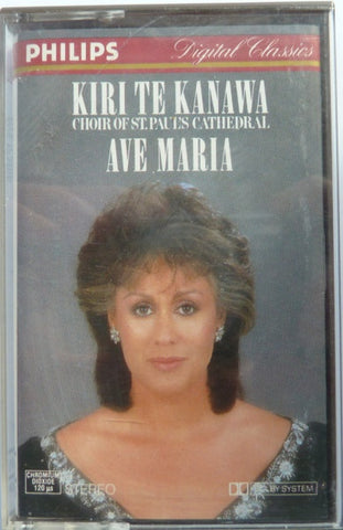 Kiri Te Kanawa – Ave Maria - Used Cassette 1984 Philips Tape - Baroque / Classical