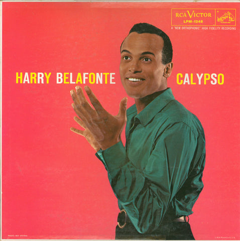 Harry Belafonte ‎– Calypso - VG Lp Record 1956 RCA USA Mono Vinyl - Folk / Calypso