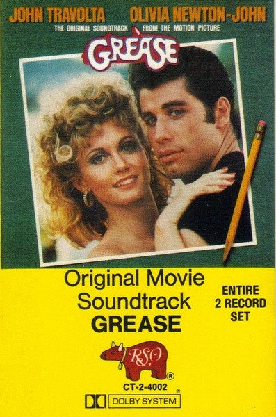 Various – Grease (The Original Soundtrack From The Motion Picture) - Used Cassette 1978 RSO - Soundtrack / Stage & Screen / Rock
