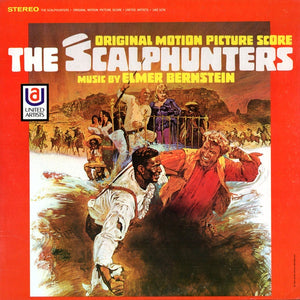 Elmer Bernstein – The Scalphunters (Original Motion Picture Score) b- VG+ 1968 United Artists USA Promo Vinyl - Soundtrack - Shuga Records