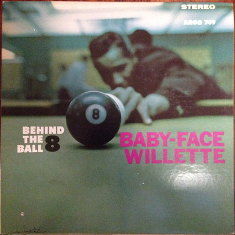Baby-Face Willette – Behind The 8 Ball (1965) - VG (VG- low grae cover) LP Record 1967 Cadet USA Vinyl - Jazz / Bop / Soul-Jazz