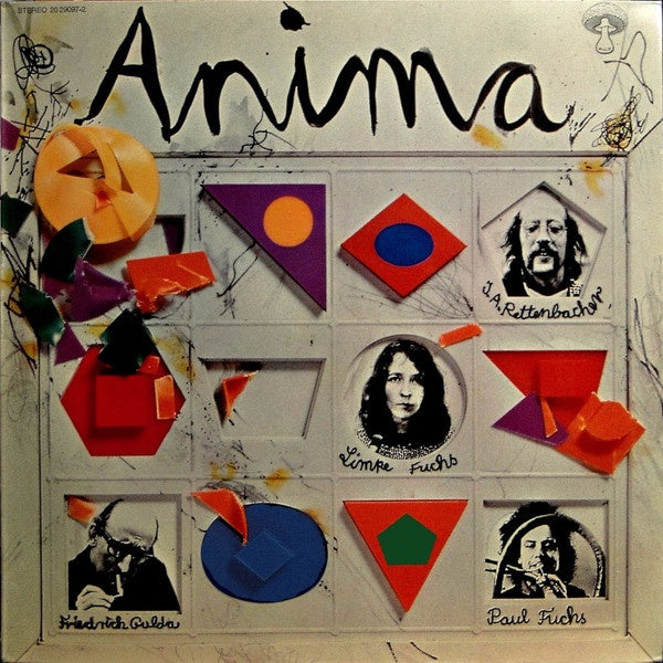 Anima, Limpe Fuchs, Friedrich Gulda, Paul Fuchs, Johann Anton Rettenbacher – Anima - VG+ LP Record 1972 Pilz Germany Original Vinyl - Krautrock / Free Improvisation / Jazz-Rock - Shuga Records