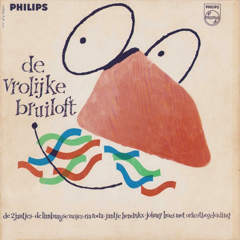 Various – De Vrolijke Bruiloft - VG+ 10" LP Record 1959 Philips Netherlands Vinyl - Pop / Folk / Schlager
