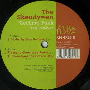The Skeudymen – 'Lectric Funk - New 12" Single Record 1997 Xtra Nova Belgium Vinyl - Tech House