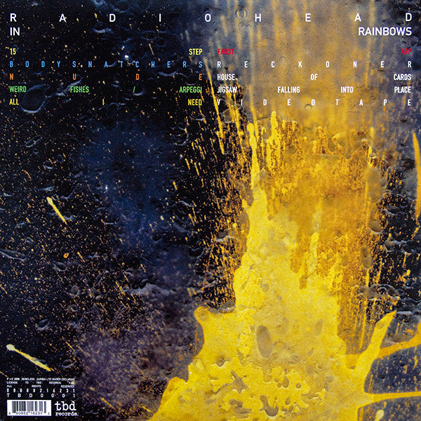 Radiohead – In Rainbows - Mint- LP Record 2008 TBD USA Misprint Original Vinyl - Indie Rock / Experimental
