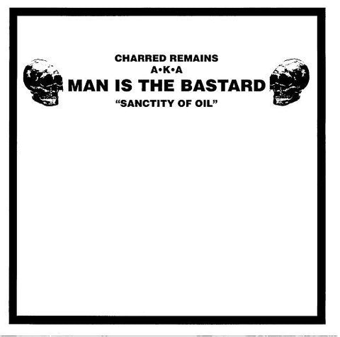 Charred Remains A·K·A Man Is The Bastard / Bizarre Uproar – Sanctity Of Oil / M3A1 Sub-machine Gun (1993) - Mint- 10" EP Record 2013 Deep Six Records USA Green Marble Vinyl & Poster - Hardcore / Noise / Experimental