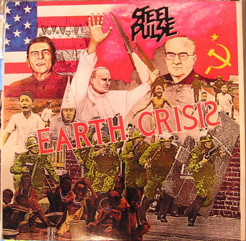Steel Pulse - Earth Crisis - New Vinyl Record 2009 Reissue - Roots / Reggae