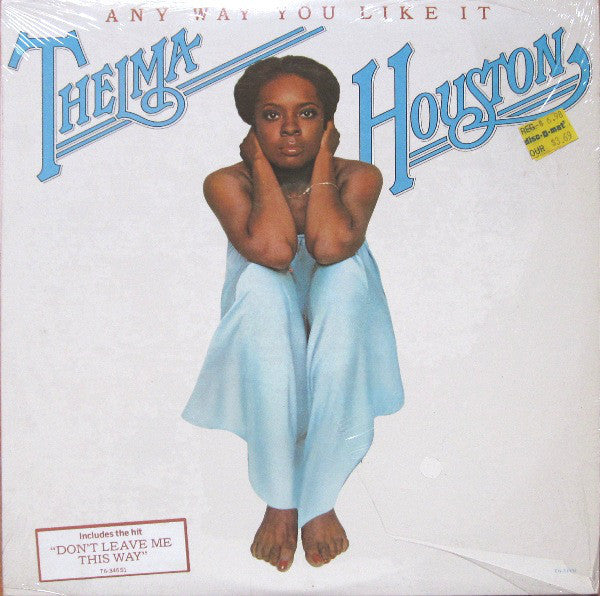 Thelma Houston ‎– Any Way You Like It - VG+ 1976 Stereo USA - Soul