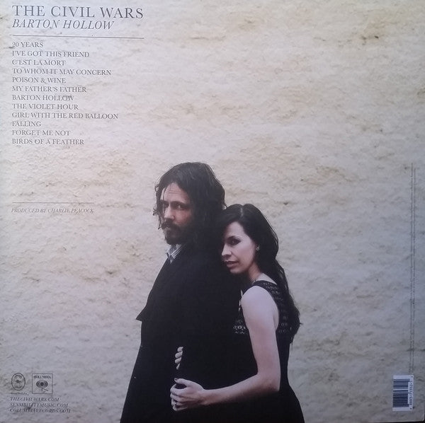 The Civil Wars ‎– Barton Hollow (2010) - New LP Record 2013 Sensibility Music USA 180 gram Vinyl & CD - Folk / Country Rock - Shuga Records