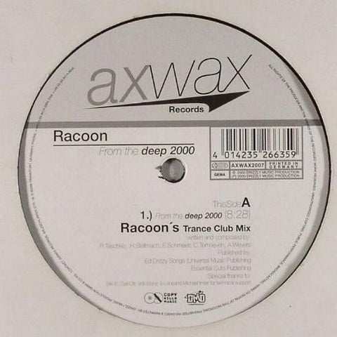 Racoon – From The Deep 2000 - New 12" Single Record 2000 Axwax Germany Vinyl - Trance