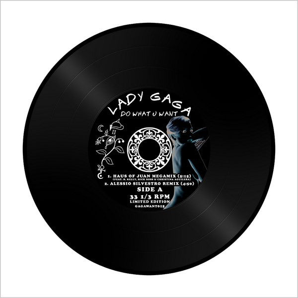 Lady Gaga ‎– Do What U Want - New EP Record 2014 German Import Etched Vinyl - Pop / Synth-pop / House - Shuga Records