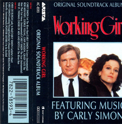 Various – Working Girl- Used Cassette 1989 Arista Tape- Soundtrack