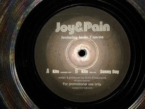 Joy & Pain Featuring Leslie L'anson – Kite - New 12" Single Record UK Vinyl - Downtempo / Garage House