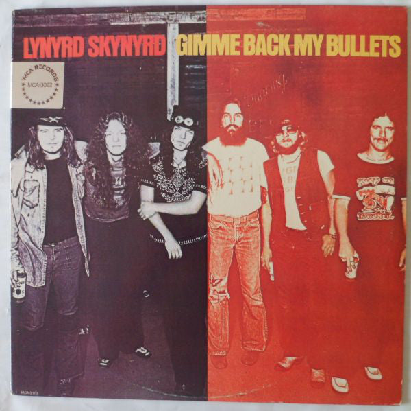 Lynyrd Skynyrd ‎– Gimme Back My Bullets - VG+ LP Record 1976 MCA USA Vinyl - Rock / Southern Rock - Shuga Records