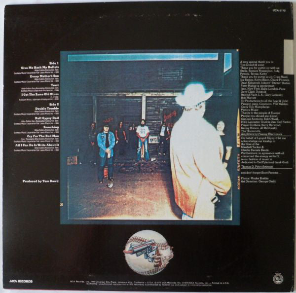 Lynyrd Skynyrd ‎– Gimme Back My Bullets - VG+ LP Record 1976 MCA USA Vinyl - Rock / Southern Rock - Shuga Records