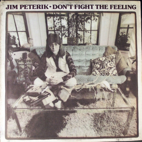 Jim Peterik – Don't Fight The Feeling - VG+ LP Record 1976 Epic USA Vinyl - Rock / Prog Rock
