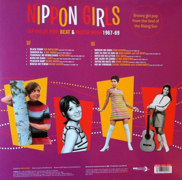 Various – Nippon Girls (Japanese Pop, Beat & Bossa Nova 1967-69) - New LP Record 2013 Big Beat Europe Import Yellow Vinyl - Pop / Beat / Bossa Nova - Shuga Records