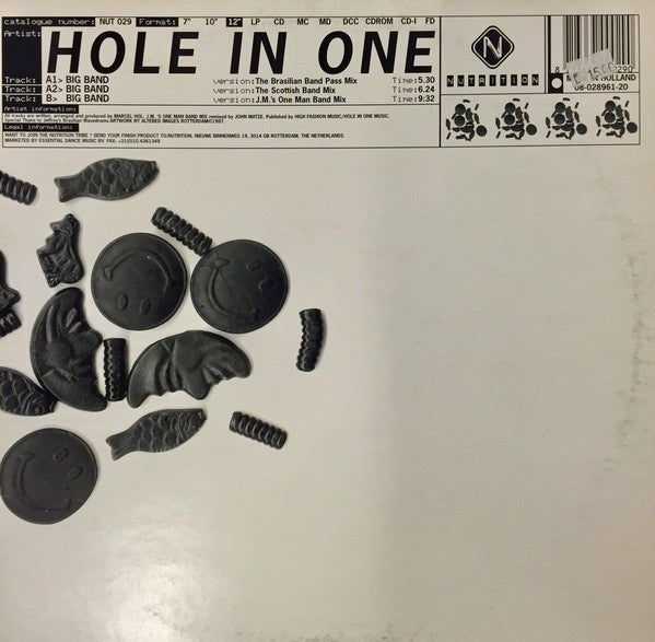Hole In One – Big Band - New 12" Single Record 1997 Nutrition Netherlands Vinyl - Progressive Trance - Shuga Records