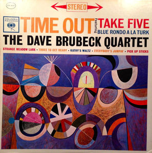 The Dave Brubeck Quartet ‎– Time Out (1959) - VG+ Lp Record 1962 CBS USA Stereo 360 Vinyl - Jazz / Cool Jazz