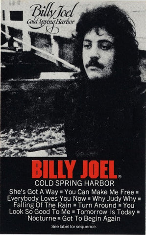 Billy Joel – Cold Spring Harbor - Used Cassette 1983 Columbia Tape - Rock / Pop