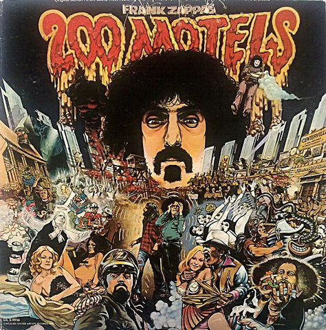 Frank Zappa / Mothers of Invention - 200 Motels - VG+ 2 LP Record 1971 United Artists USA Vinyl & Booklet - Psychedelic Rock / Avantgarde
