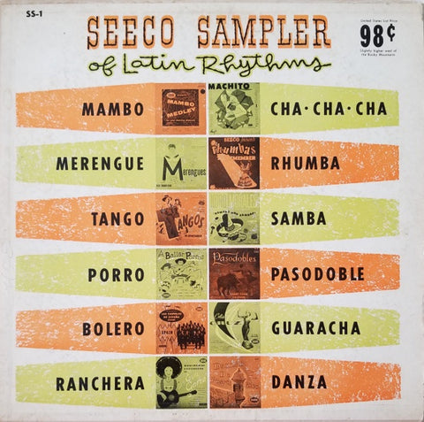 Various – Seeco Sampler Of Latin Rhythms - VG+ LP Record 1956 Seeco USA Vinyl - Latin / Mambo / Samba / Instrumental