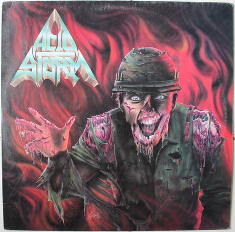 Acid Storm – Why? Dirty War - VG+ LP Record 1989 Brazil Vinyl - Thrash
