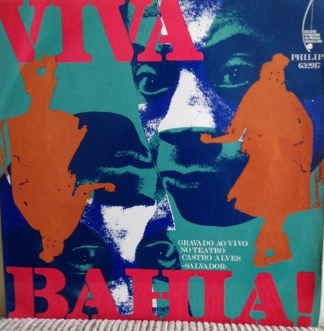 Conjunto Folclorico Da Bahia – Viva Bahia! - VG+ LP Record 1968 Philips Brazil Vinyl - Latin / Afro-Cuban Latin / / Samba