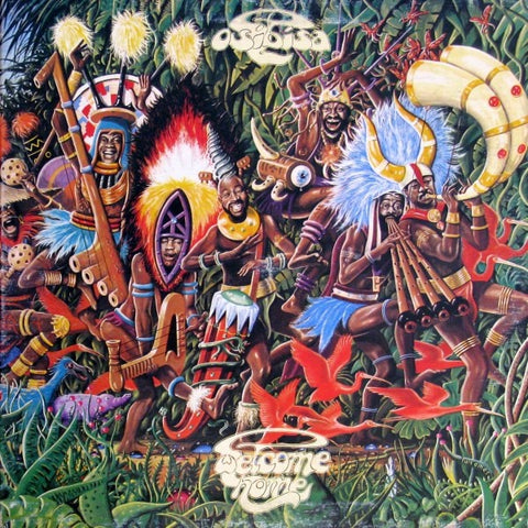 Osibisa – Welcome Home - VG- (low grade) LP Record 1975 Bronze UK Vinyl - Funk / Fusion