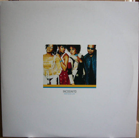 Incognito ‎– Who Needs Love - New 2 Lp Record 2002 Dome UK Import Vinyl - Electronic / House / Acid Jazz
