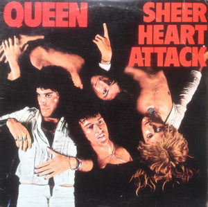 Queen ‎– Sheer Heart Attack VG+ Lp Record 1974 Stereo USA Original with Insert Sheet - Glam / Hard Rock