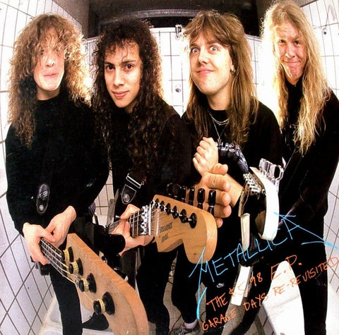 Metallica – The $5.98 E.P. - Garage Days Re-Revisited - VG EP Record 1987 Elektra USA Vinyl - Speed Metal / Heavy Metal