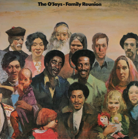 The O'Jays ‎– Family Reunion - VG+ Lp Record 1975 USA Vinyl - Soul / Disco